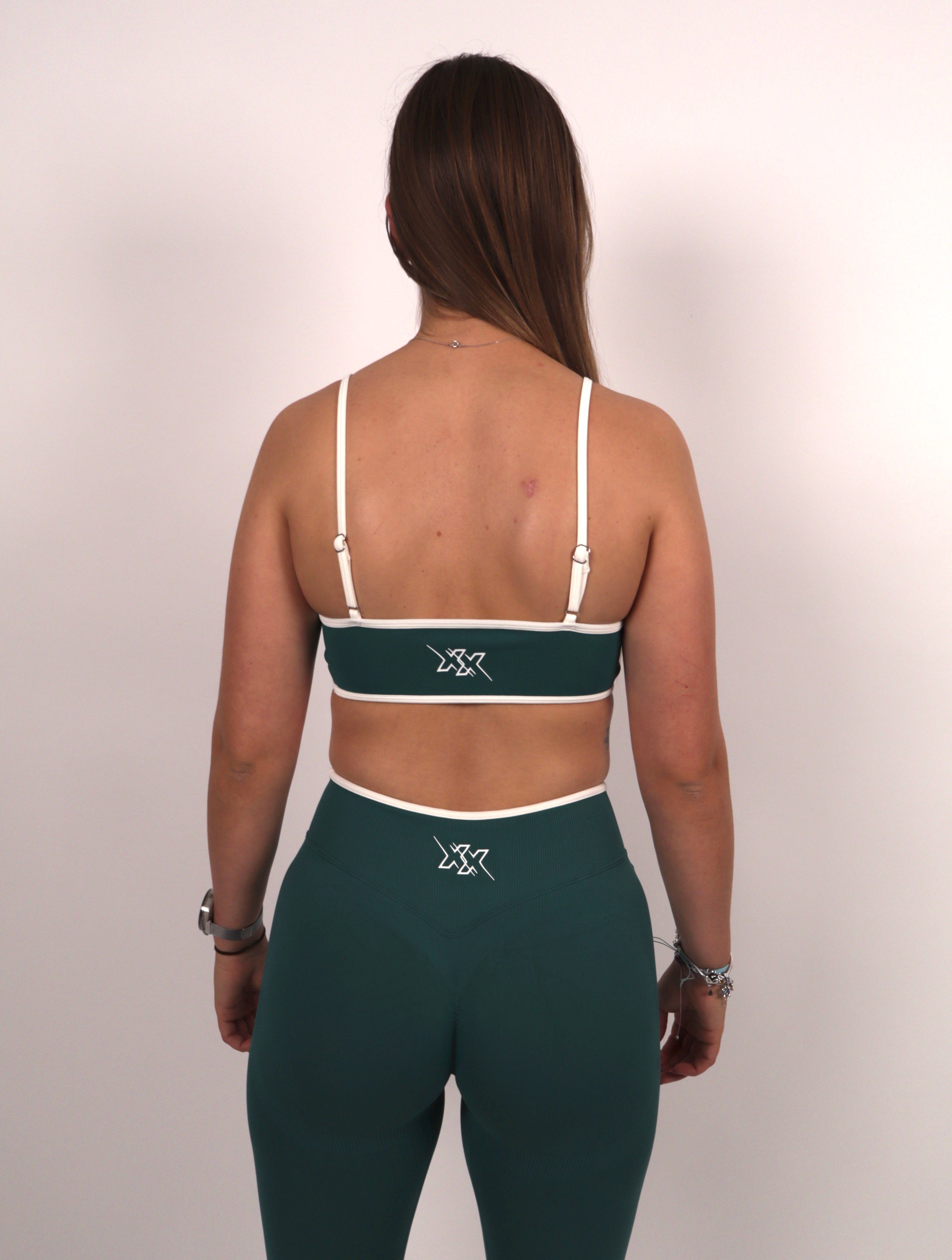 Contourline Scrunch Legging – Petrol Green