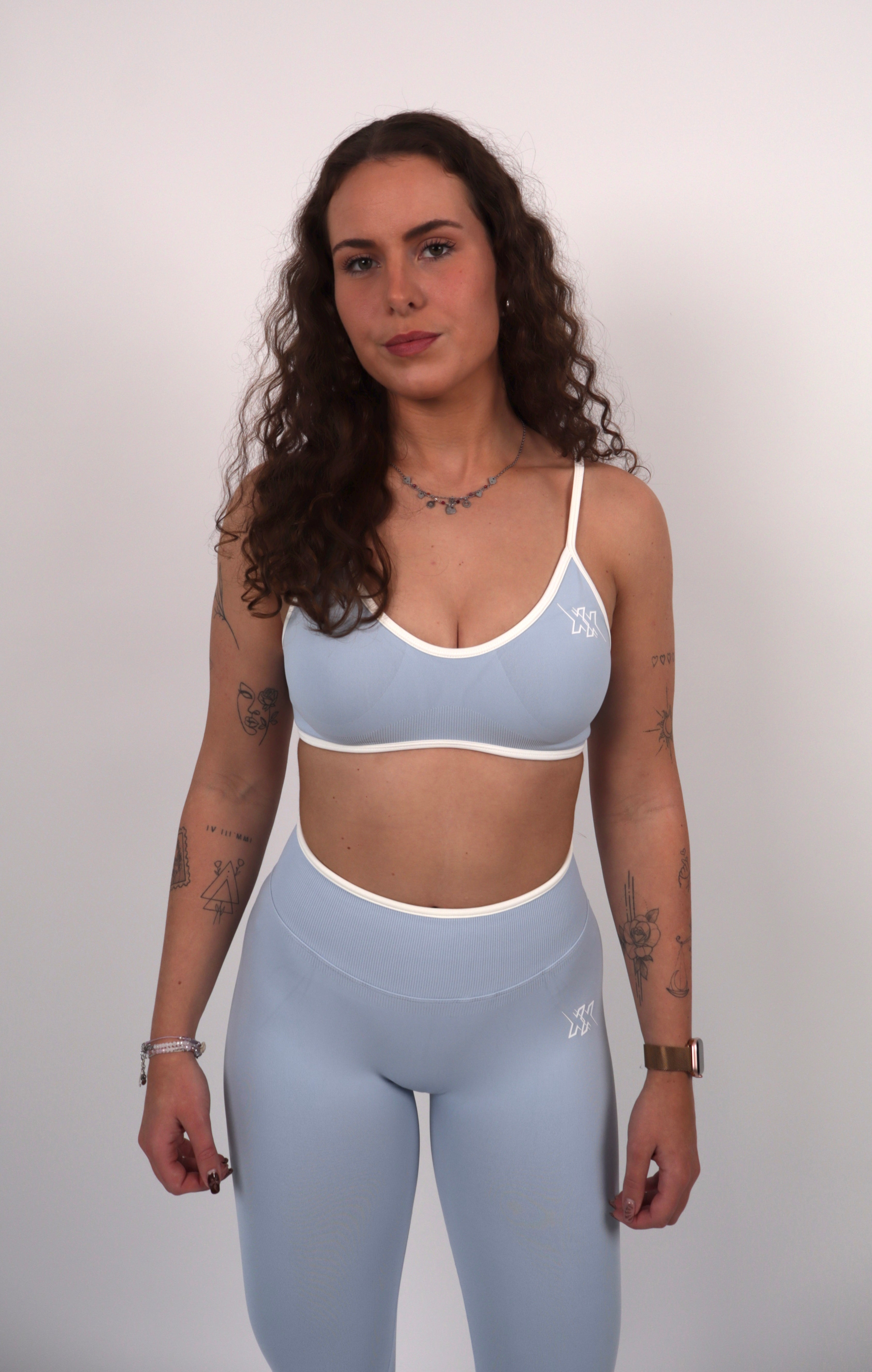 Contourline Scrunch Legging – Ice Blue