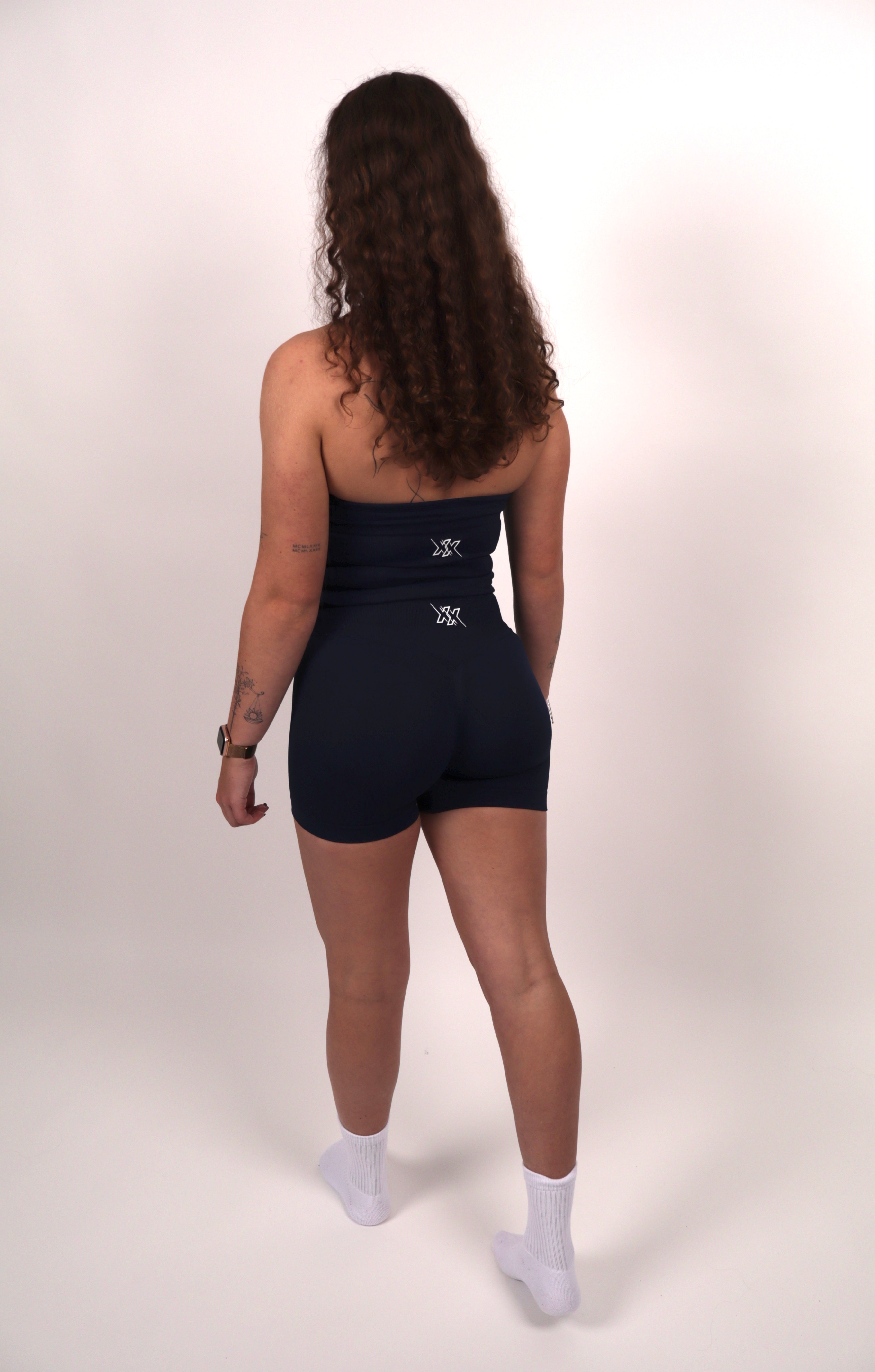 Extreme Scrunch Shorts – Ink Blue - Next Extreme Performance