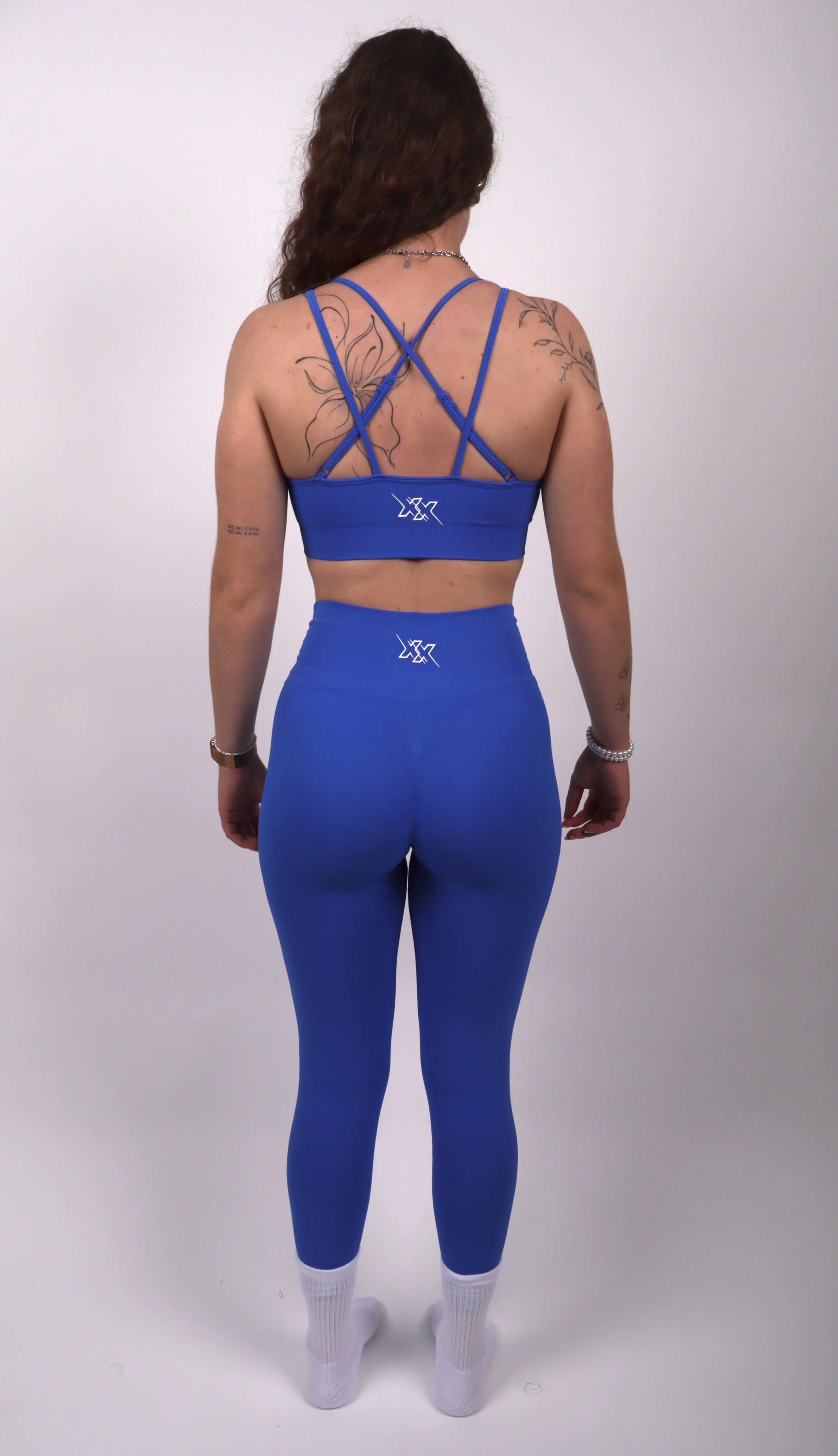 Performance Leggings – Electric Blue