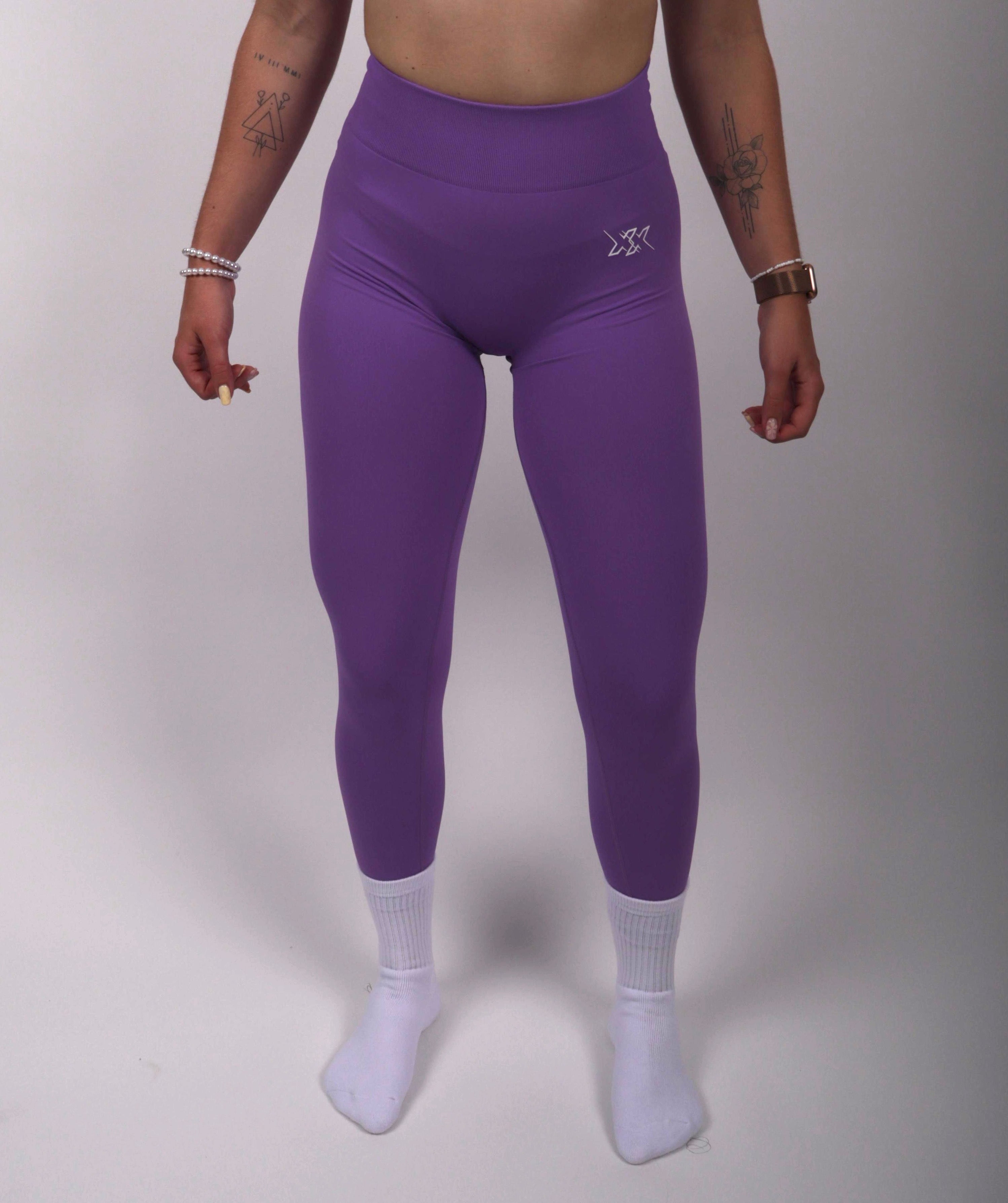 Performance Leggings – Power Purple