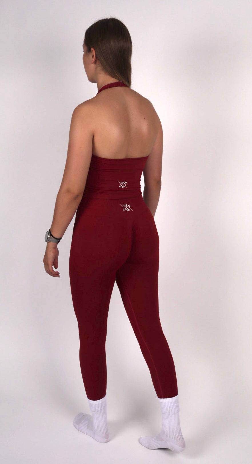 Sculpt Leggings – Wine Red