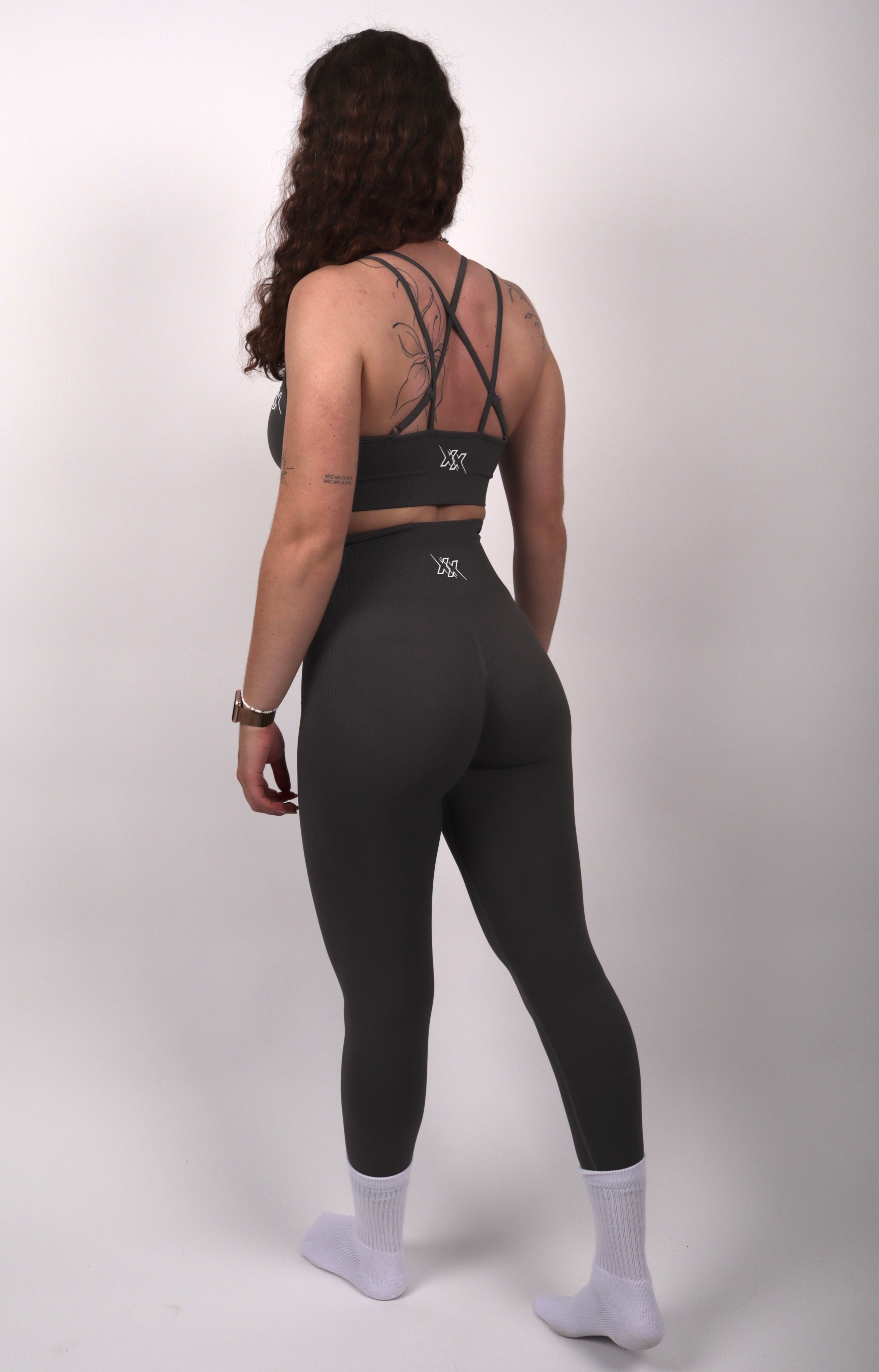 Performance Legging – Stone Grey