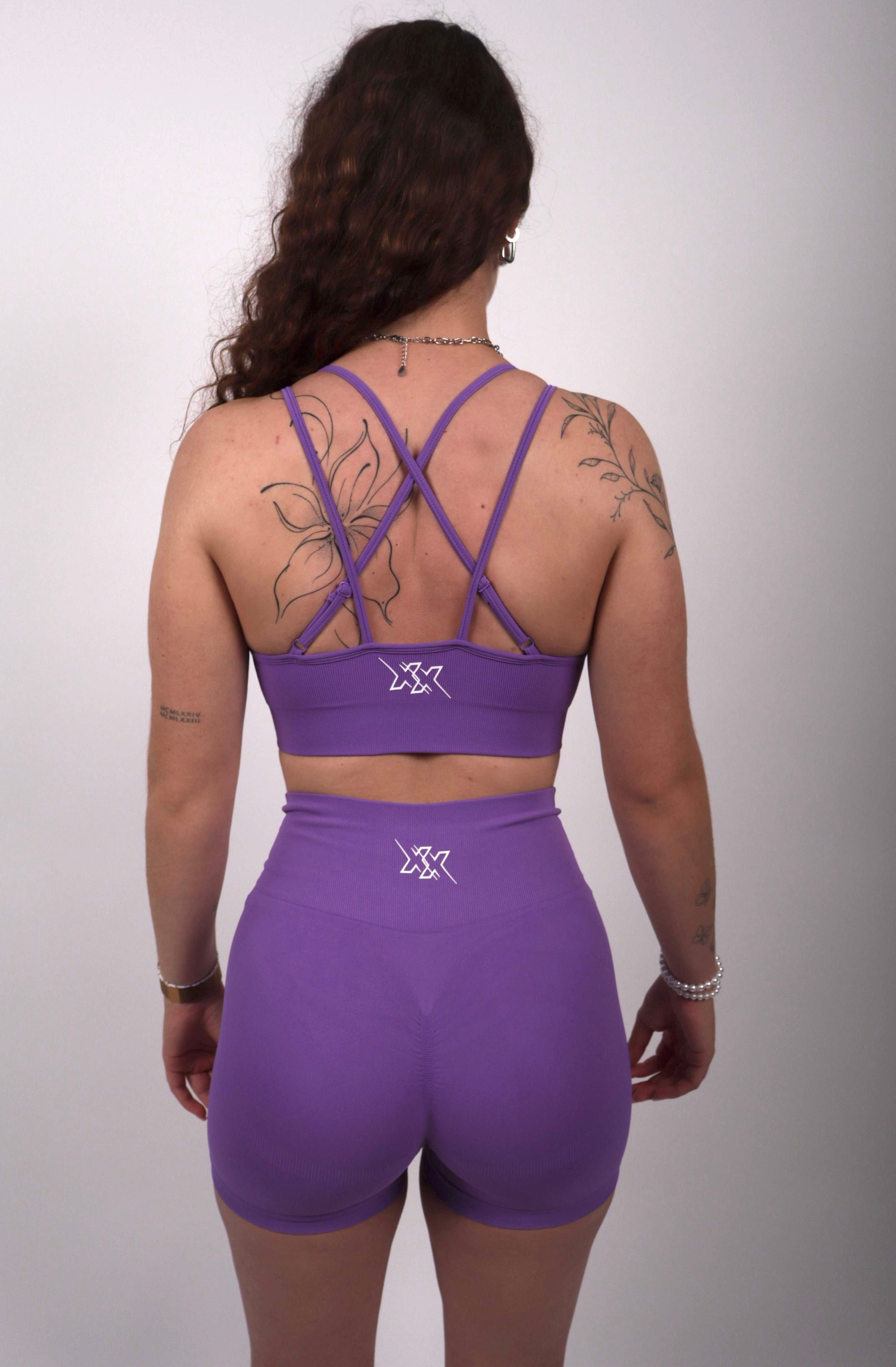 Performance Sports Bra – Power Purple